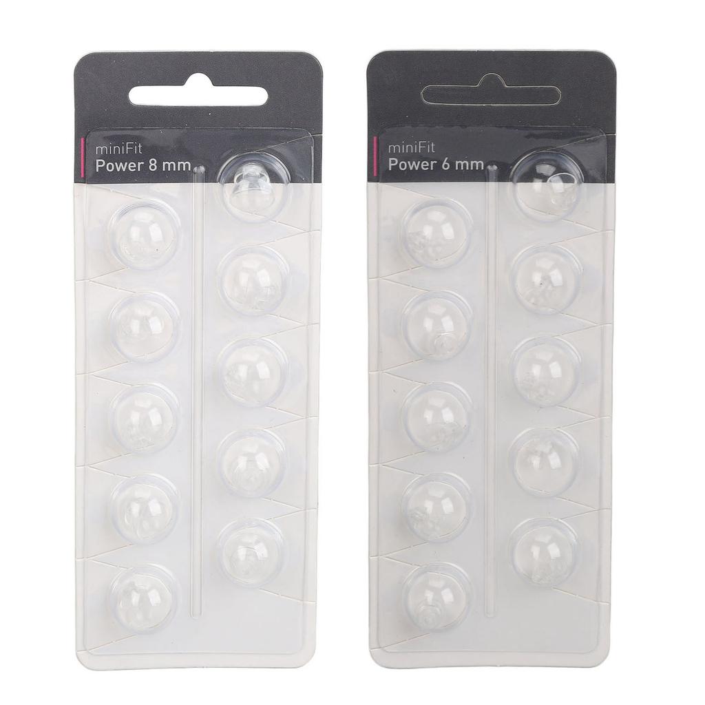 10PCS Hearing Ear Tips Higher Transparency Layer Closed Comfortable Anti Static Sound Aid Domes