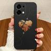Чехлы Для OPPO A6 A6T Pro A6X A6S Сердечко Цветок Минималистичный Модный Силиконовый Матовый Бампер Для oppo a6pro a6tpro Чехол
