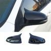 Carbon Fiber Look Door Side Mirror Cover Caps Trims For Toyota Corolla 2014-2018