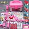 Educational Children Doctor Play Set Simulation Dentist Nurse Tools Bag Toys  Cosplay Party