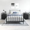 VidaXL Bedside Tables 2 Pcs Black 40x42x60 Cm Engineered Wood 825864