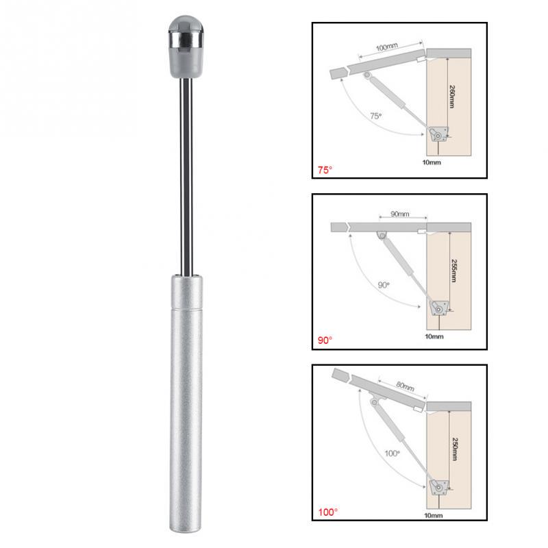 Компактный металлический и пластиковый газовый амортизатор для кухонных шкафов и мебели