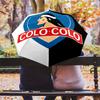 1 PC Automatic Folding Umbrella - Club Social Y Deportivo Colocolo Pattern Portable Foldable Design With 8 Ribs Christmas Birthday Gifts