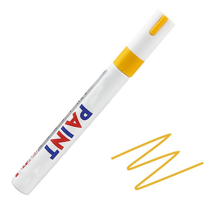 Многофункциональные маркеры с металлическим блеском и фибровой головкой, водостойкие, быстросохнущие, для шинной промышленности, масляные, для ремонта краски, цветные маркеры