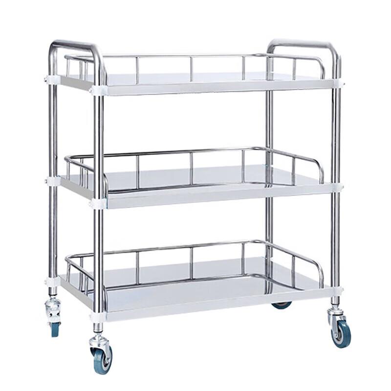 Stainless Steel Medical Treatment Cart