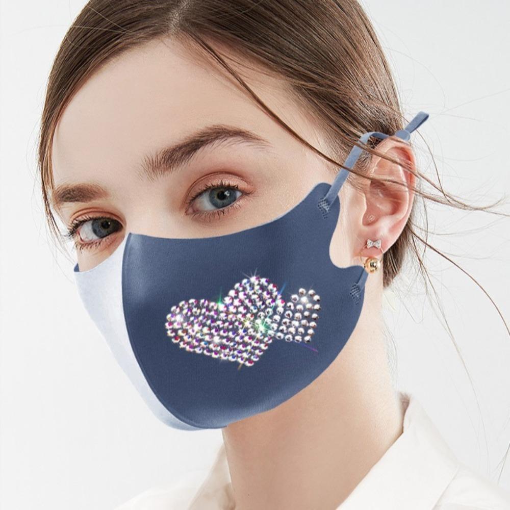 Washable Ice Silk Mask Anti-UV Riding Face Mask New Sunscreen Mask  Outdoor Sports