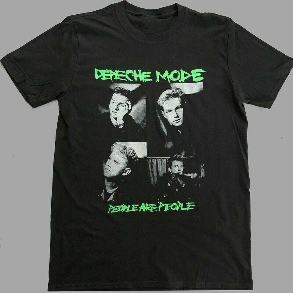 Vtg Depeche Mode Concert Tour Cotton Black S4XL Unisex Black Shirt AA1672 Unisex T-Shirt