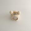 Yixin baby hat autumn and winter new cute bear baby windproof baby ear hat