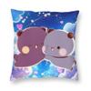 Cartoon Cute Bubu Dudu Christmas Pillowcase Double-Sided Printing Cushion Cover Decoration Pillow Case Cover Bedroom Zipper