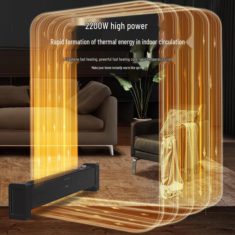 Haier HK2215C Graphene Convection Baseboard Heater CN plug (adapter included)