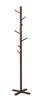 Pearl Metal Wooden Pole Hanger, Large, Brown, 2kg Per Hook, 45cm Wide, N-8286