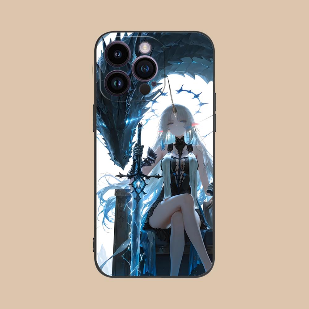 Чехол для телефона Wuthering Waves Fleurdelys для iPhone 17 16 15 14 13 12 11 X XR XS 8 7 Pro Max Plus Mini Цветной Защитный Смартфон