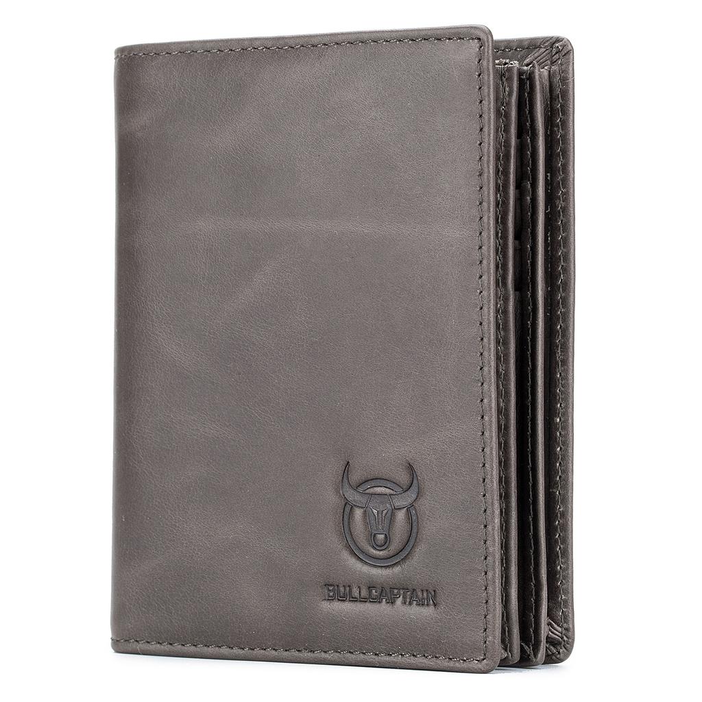 Leather Wallet Large Capacity Wallet Credit Card Holder for Men with 15 Card Slots