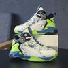 New Spring New Boys Basketball Shoes Breathable Shock Absorption Wear-resistant Students Combat Children's Basketball Shoes Outdoor