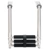 3 Step Telescopic Entry Ladder Stainless Steel