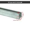 Специализированный оцинкованный стальной С-образный профиль 30C/40C/50C для тележки кранового кабеля