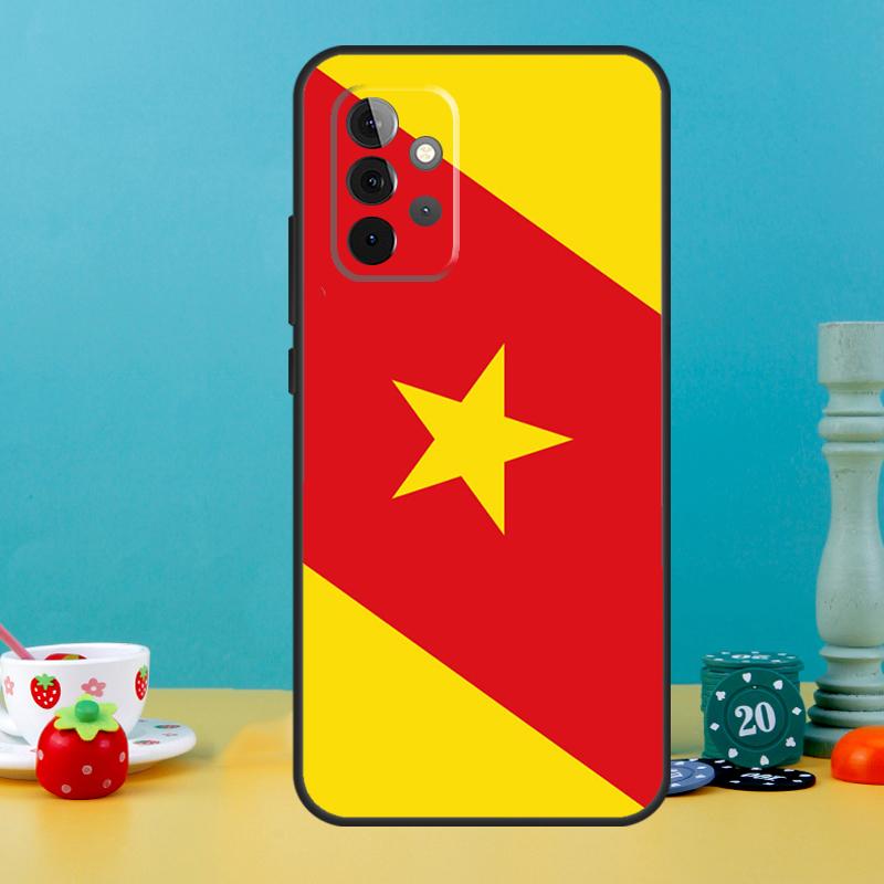 Tigray Flag Theme Case For Samsung Galaxy A25 A54 A34 A14 A52 A32 A12 A13 A33 A53 A15 A16 A36 A56 A26 A05 A35 A55