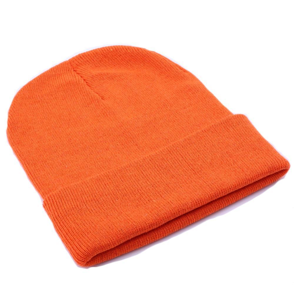 Унисекс ветрозащитная зимняя шерстяная вязаная шапка - теплая и стильная