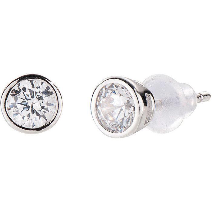 Boucles d'oreilles - AMEN - ELPT40BB - Argent 925 - Oxyde de zirconium - Femme