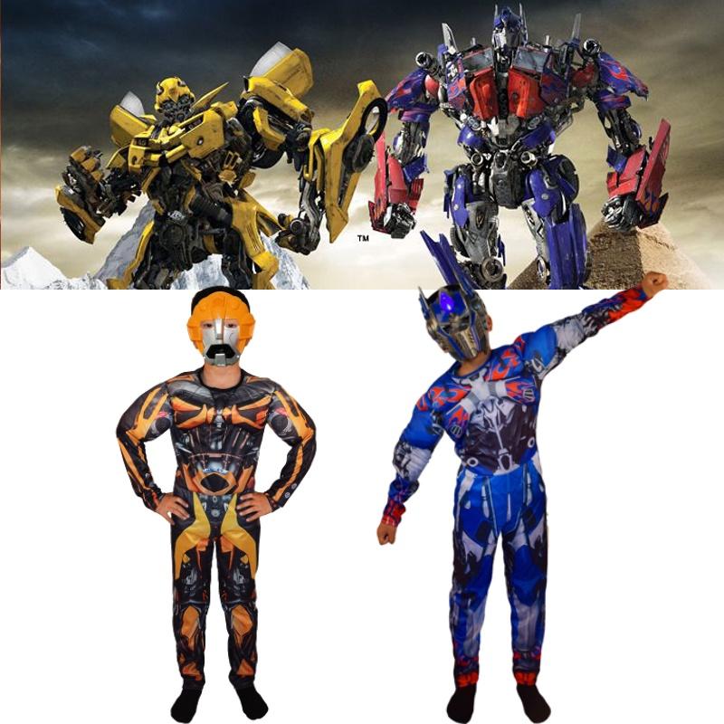 Преобразитесь в героя с нашим детским костюмом Бамблби и Оптимуса Прайма