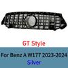 Front Grill Grille for Mercedes A-Class W177 2025-2025 ABS Gloss Black Bumper Mesh Tuning Cover A180 A200 A220 A250 A280