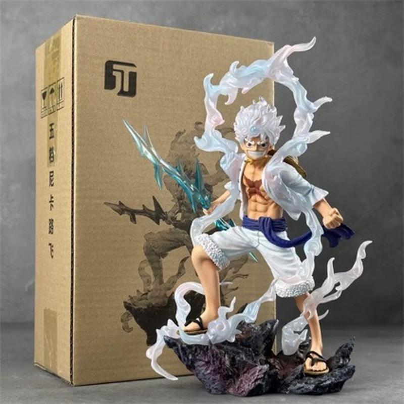 28 см Статуэтка Jt One Piece Lx Пять Уровней Ника Луффи Ророноа Зоро Фигурка Аниме Может Двигаться ПВХ Коллекционная Модель Игрушки Коллекция Подарки