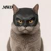 Superhero Cat Mask Bat Mask, Funny Helmet, Hat Cosplay Costume, Adjustable Pet for Wing Halloween Party Photo Props, Lightweight Comfortable