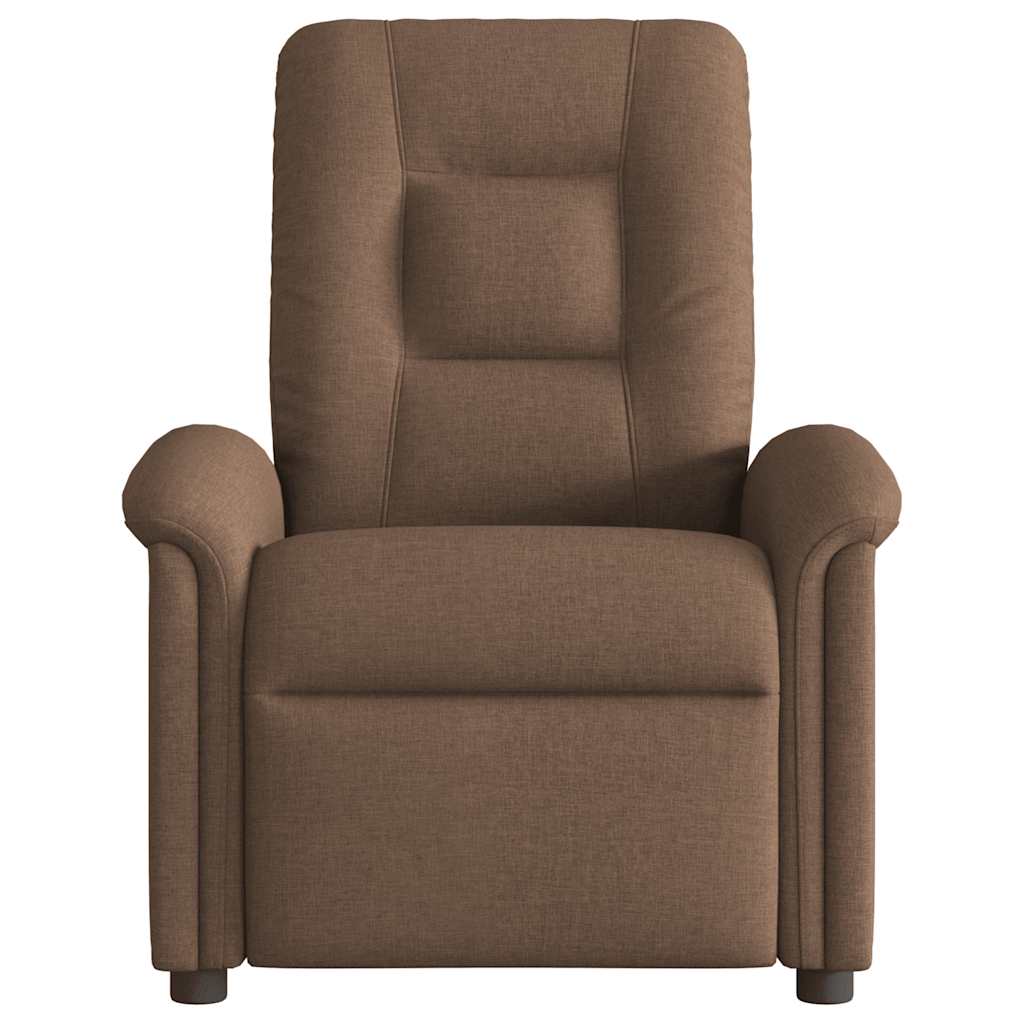 Relax Chair Electric Brown Fabric