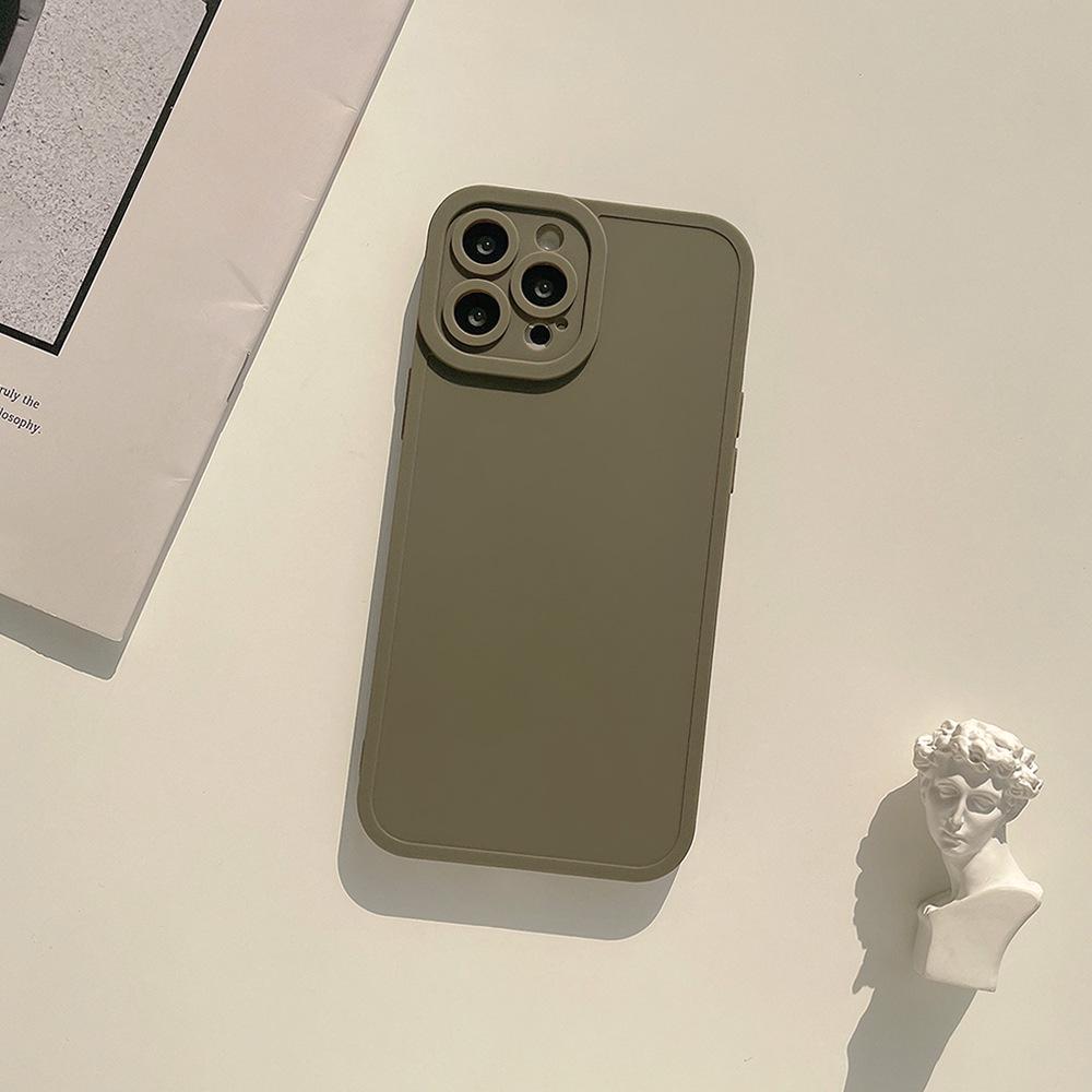 Матовый силиконовый чехол премиум-класса для iPhone 13/14Plus/15Pro/16 - Дизайн «Ангельский глаз»