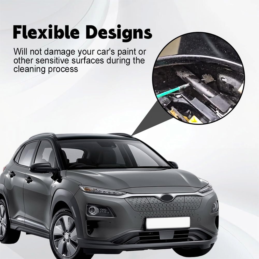 Upgraded Auto Sunroof Drain Cleaning Tool, 78Inch Flexible Tube Cleaning Brush, Slim Drain Dredging Tool Tube Cleaning Brush Perfect for Car Sunroof,