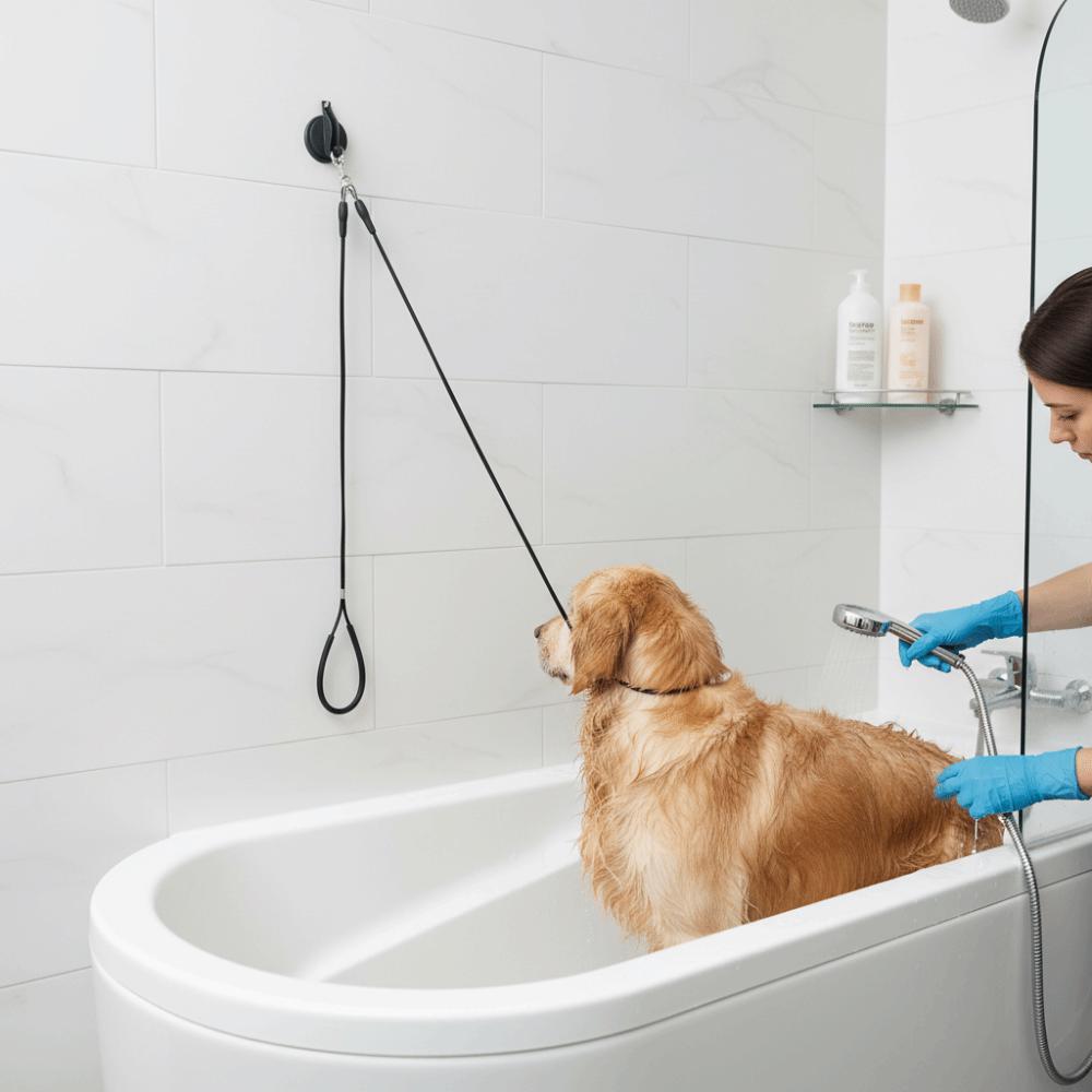 Professional Dog Bathing Tether Adjustable Grooming Restraint Leash Dog Grooming