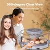 An incubator with automatic egg rotation and humidity control, an intelligent incubator, featuring automatic temperature regulation function.