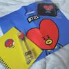 [USED] BT21 TATA Notebook, Pen, Card Pouch, Pass Case