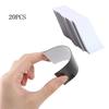 20/50Pcs Self Adhesive Rubber Magnet Sheets Flexible Magnetic Sticker for Fridge Card Photo DIY Business Promotion 5x2cm