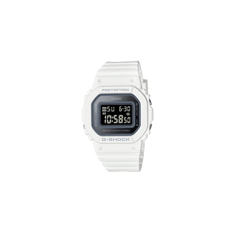 Casio DIGITAL Series-S5600 Square Macaron Fresh Electronic Movement Resin Strap Japanese and Korean Watch Women's Watch Blue Dial GMD-S5600-7PR