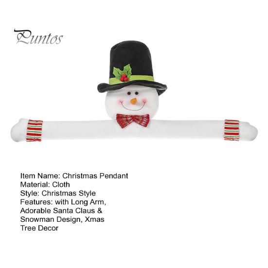 Украшение рождественской елки Санта-Клаус Снеговик плюшевые куклы с длинной рукой Рождественское украшение для теплой праздничной атмосферы