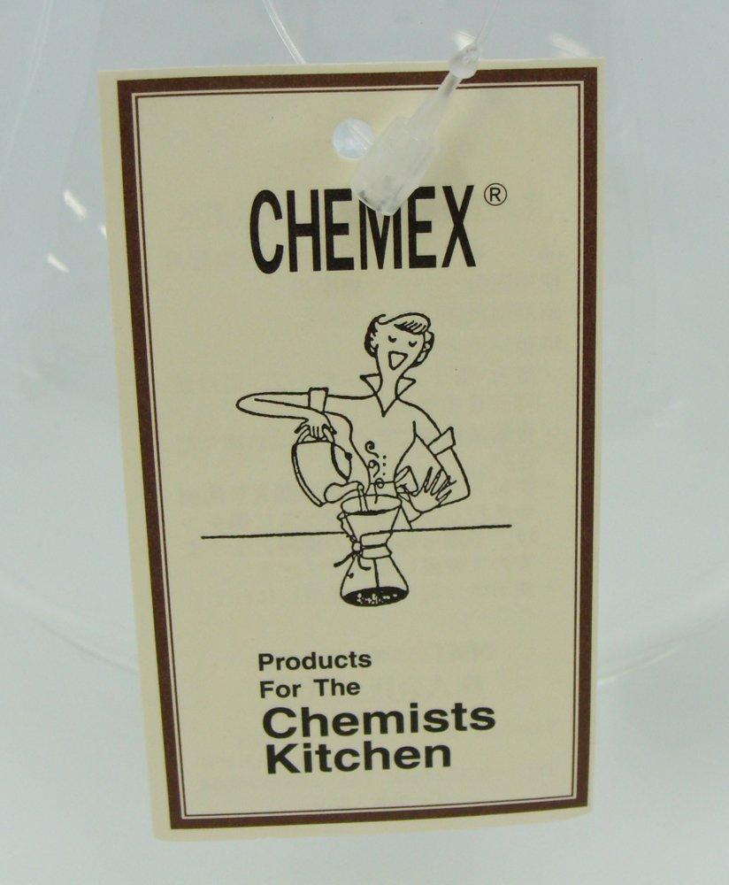 Кофеварка CHEMEX капельного типа со стеклянной ручкой на 3 чашки CM-1GH [Обычный импортный продукт]