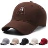 Female Embroidered Letter Baseball Cap Spring Summer Outdoor Cap Male Sunscreen Sun Hat Peak Cap Women Ponytail Panama Cap