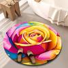 Коврик для пола в форме пиона, мягкий коврик для ванной комнаты, для гостиной, чайного столика, прикроватный