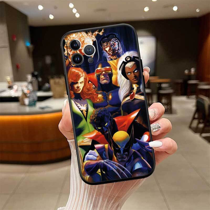 Чехол X-Men для Samsung Note 20 10 S25 Plus Ultra Lite FE M20 M21 M30 M31 M51 A11 A26 A51 A52 A53 A56 A70 A71 A72 A73