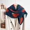 Decorative Simple Texture Silk Scarf Women'S New Style Spring And Autumn Summer Fashion Versatile Headscarf Work Scarf