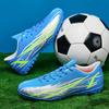 Fashion Men's Soccer Shoes FG/TF Non-Slip Turf Soccer Cleats Training Shoes Ultralight Outdoor Sneakers Athletic Low Top Football Boots