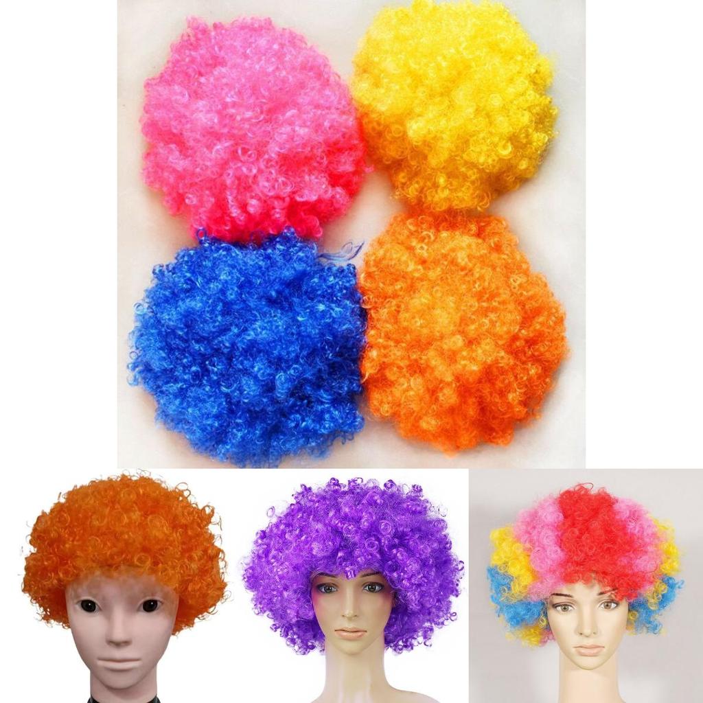 Joker Costume Wig With Unique Color Burst Design For Event Performance And Cosplay