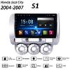9 Inch Car Radio For Honda Jazz City 2004-2007 Car Multimedia Video Player Car Stereo Radio GPS Navigation WIFI 1+16GB