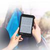 Электронная книга EInk 6-дюймовая электронная книга с разрешением 600 X 800 пикселей, синяя обложка 300 точек на дюйм (Черный 8G)