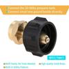 High Safety Propane Refill Adapter Brass Propane Bottle Adapter  Heating Needs
