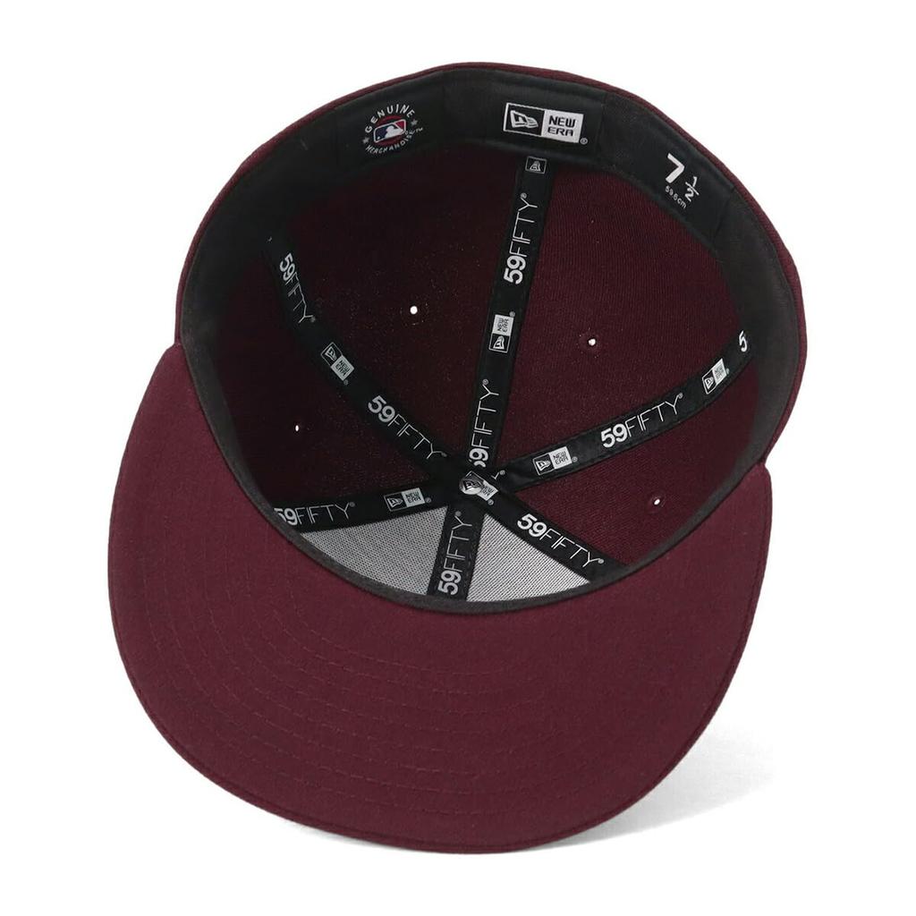 Newera Newera Кепка 59FIFTY 70908537 MLB New York Yankees NY Maroon Специальный заказ Красный Фиолетовый 8 ONSPOTZ Специальный заказ Кепка Gokyu Fifty Унисекс Унисекс