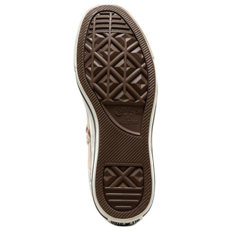 Converse Chuck Taylor All Star Madison Crafted Laces Удобные и универсальные парусиновые полуботинки для женщин розового цвета