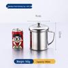 Кружка ZLIII из нержавеющей стали 304 с крышкой и ручкой