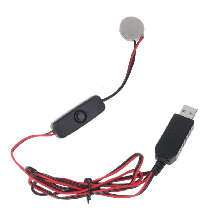 1м USB-кабель для зарядки CR2032 с переключателями для устройств с батарейками-таблетками